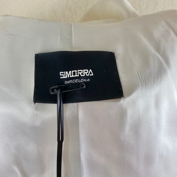 Javier Simorra White Jean Jacket - Picture 8 of 13